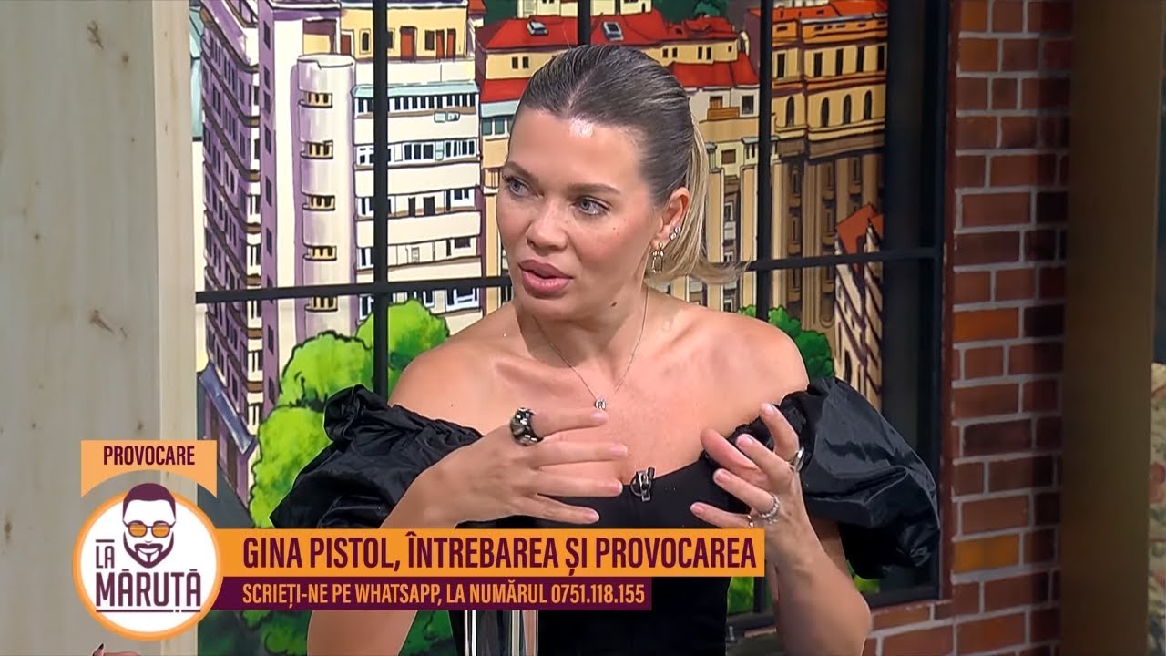 Gina Pistol, &icirc;ntrebarea și provocarea