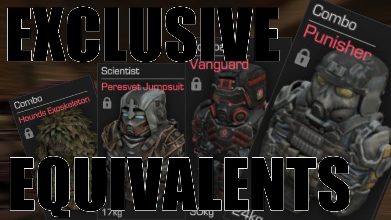 STALCRAFT | Exclusive Armor Equivalents + All Armor Stats