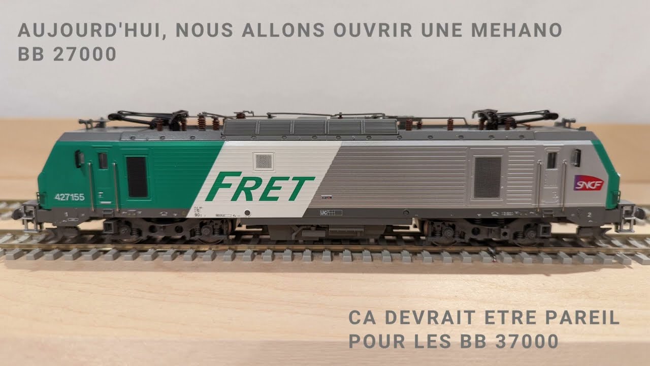 Ouvrir une Mehano BB 27000 ou BB 37000