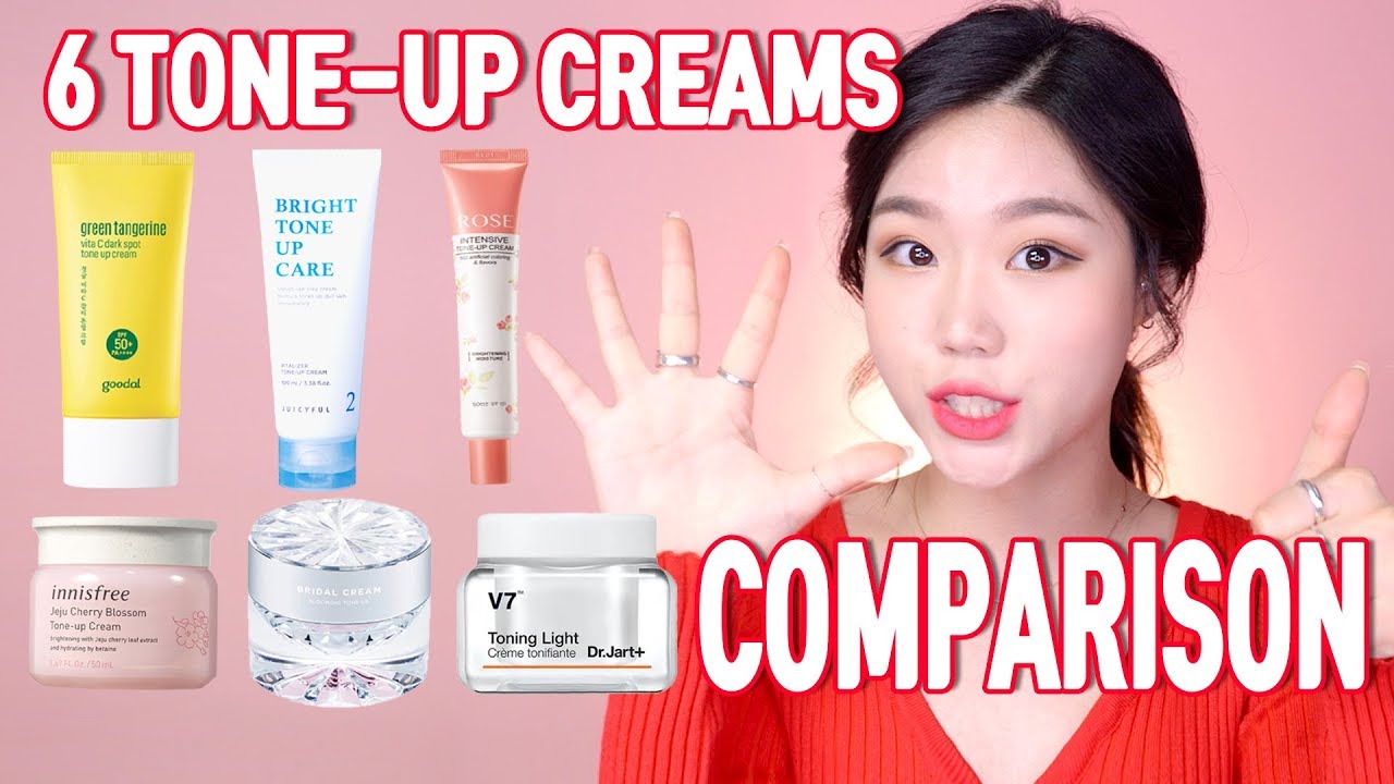 Сравнение 6 различных тонирующих кремов: Goodal, Innisfree, Somebymi, Missha, Juicyful и Dr.Jart