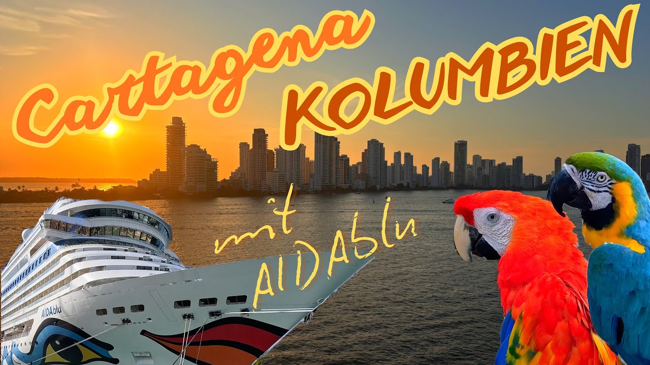 Cartagena, Kolumbien mit AIDAblu im Dezember 2025 #cartagenadeindias