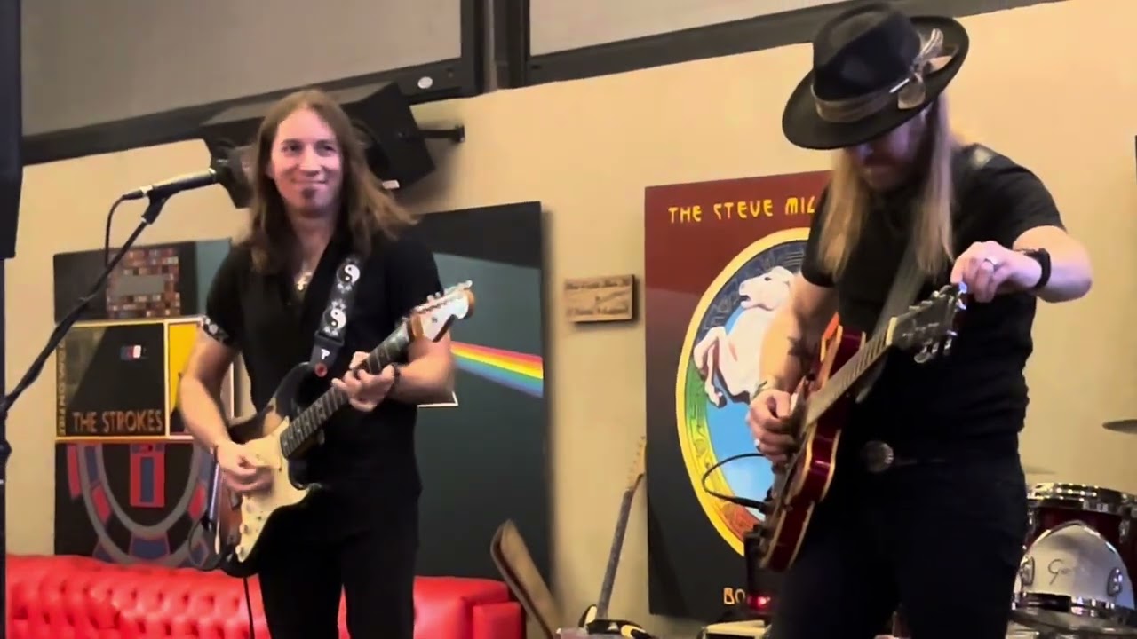 Tommy Katona with Wes Jeans  at Rock and Brews Grapevine, Tx. 6/27/25