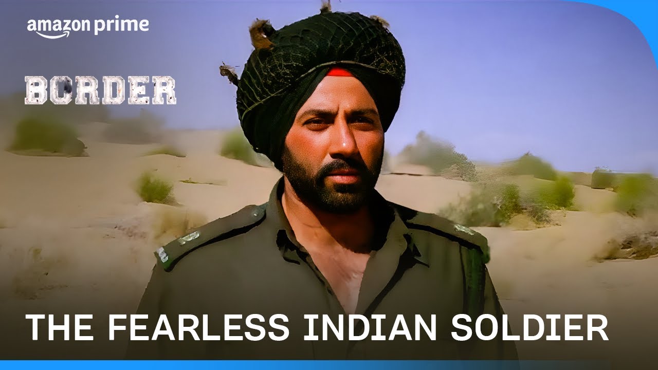 Major Kuldeep Singh the fearless soldier | Sunny Deol | Border | Prime Video India