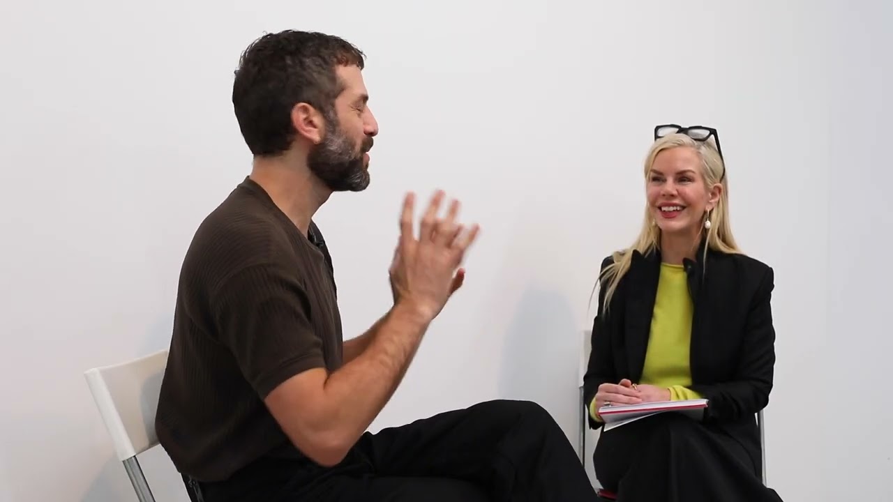 Oren Pinhassi and Rachel Thomas in conversation