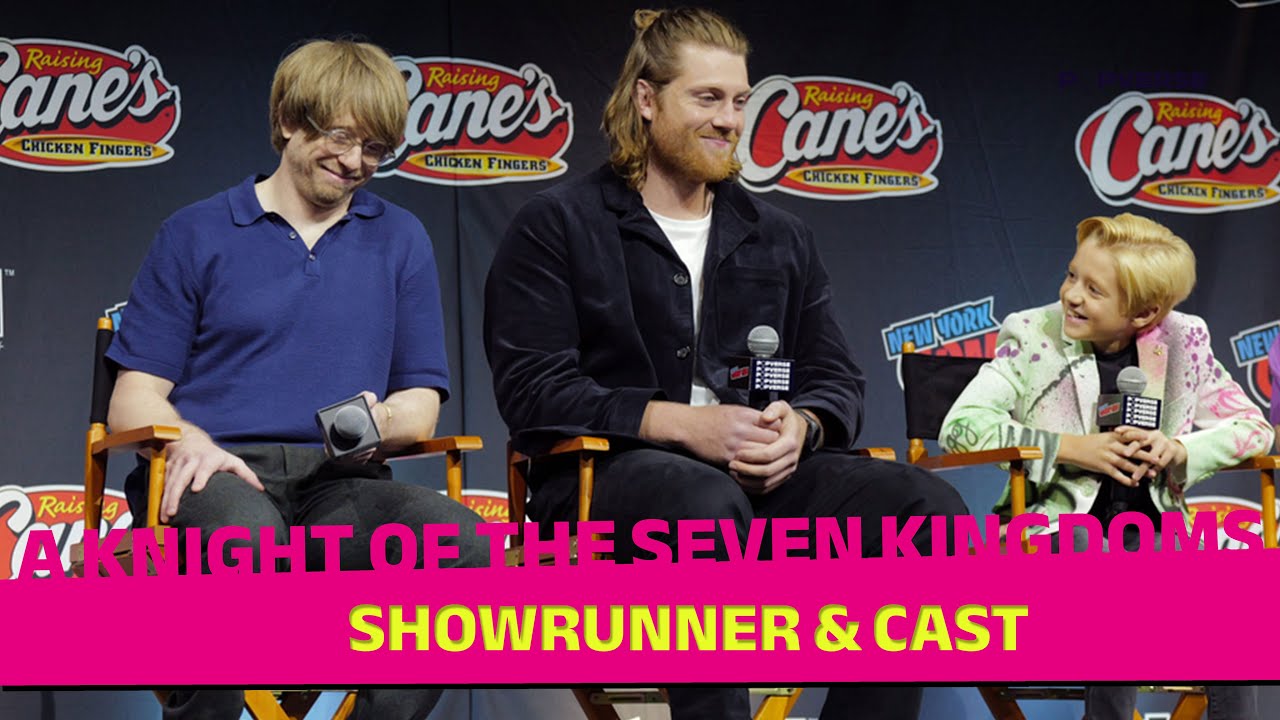 A KNIGHT OF THE SEVEN KINGDOMS showrunner & stars explain how the show changes Westeros | NYCC 25