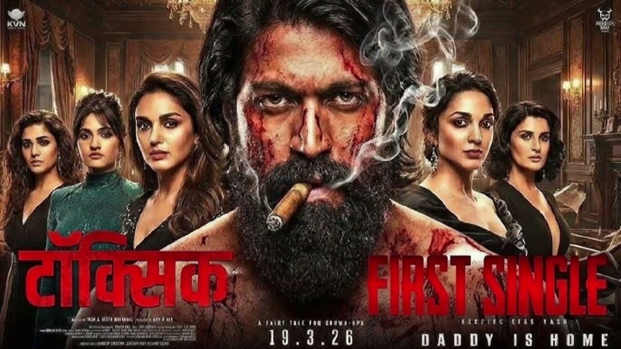 RAAKH SE UTHA HAI - HINDI I TOXIC| Rocking Star Yash | Mass Action Song | Fan Made🔥#trending#song🔥😡🫵