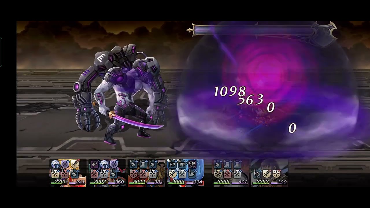 Another Eden - F2p Team vs EPS-209 Murphy Superboss