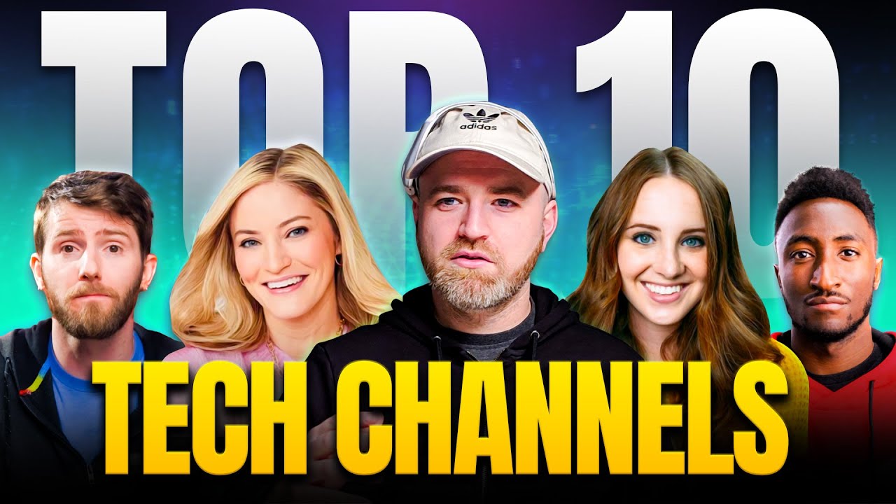 Top 10 Tech YouTube Channels in 2025