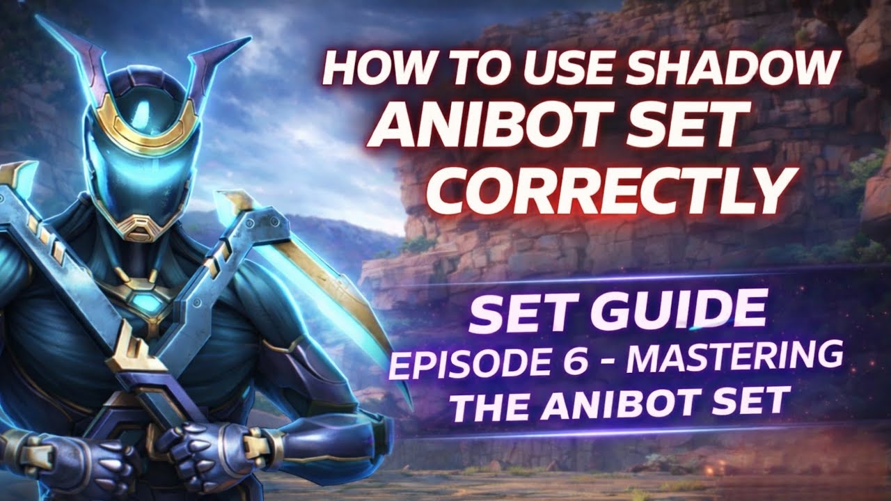 How to master Shadow Anibot Set like a Pro😎- Set Guide Series Episode 6 - Mastering the Anibot Set 