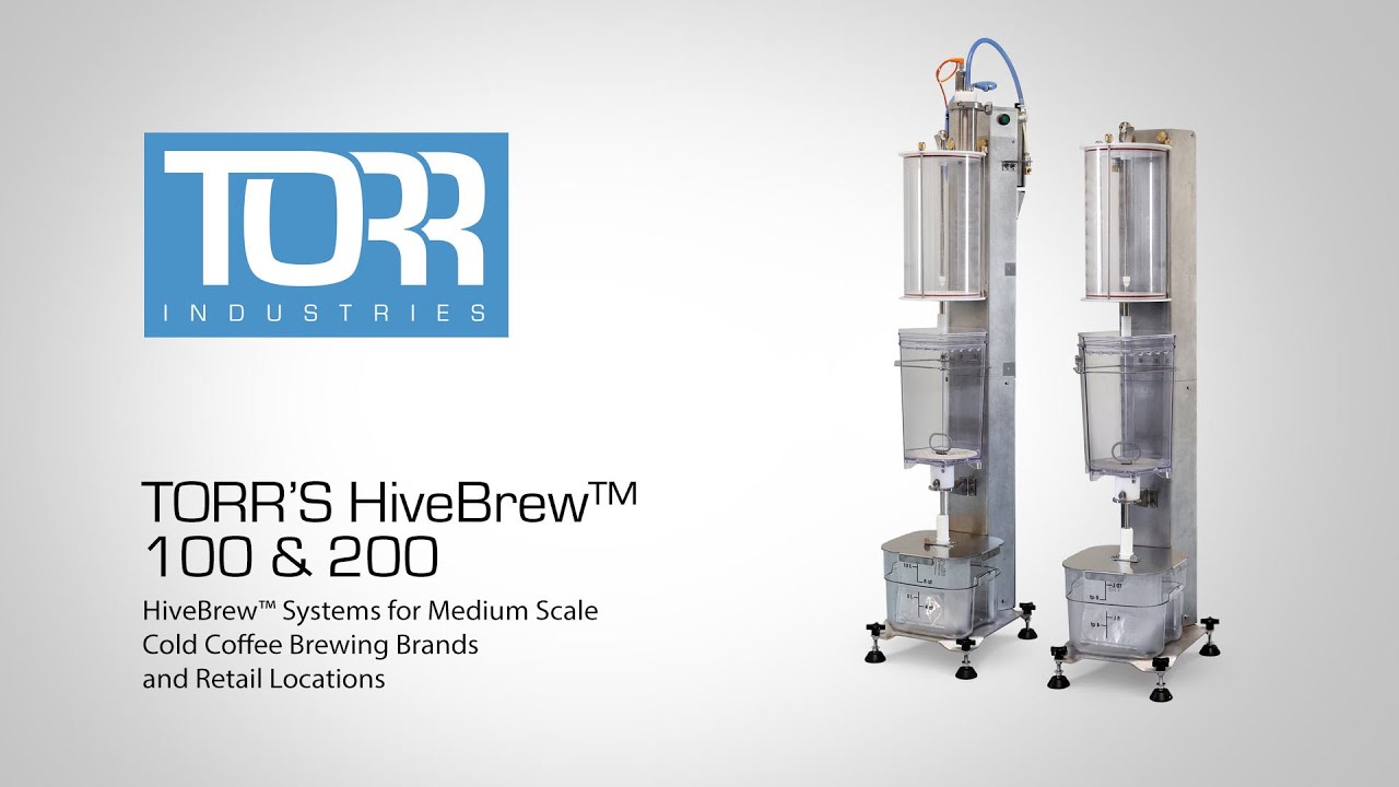 HIVE BREW™ 100 & 200 Cold Coffee Brewing Systems From TORR Industries (100 featured)