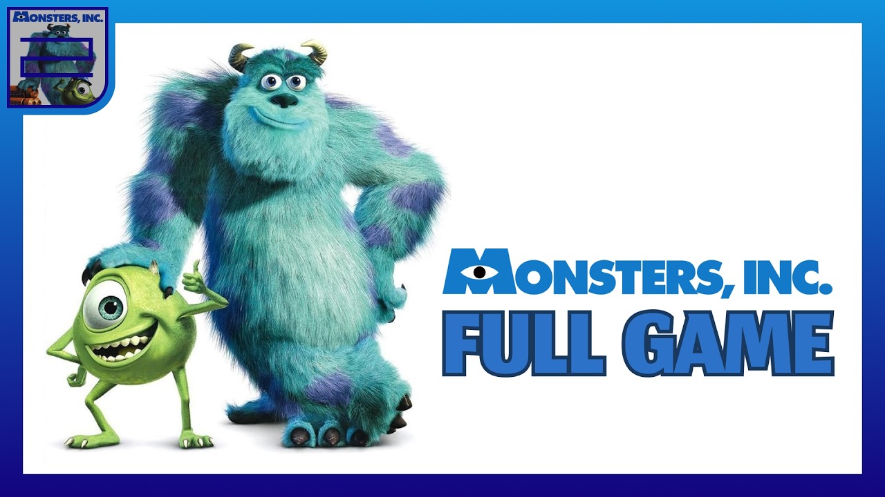 Disney•Pixar Monsters, Inc. [PS2] Full Game Walktrough | Longplay | No Commentary