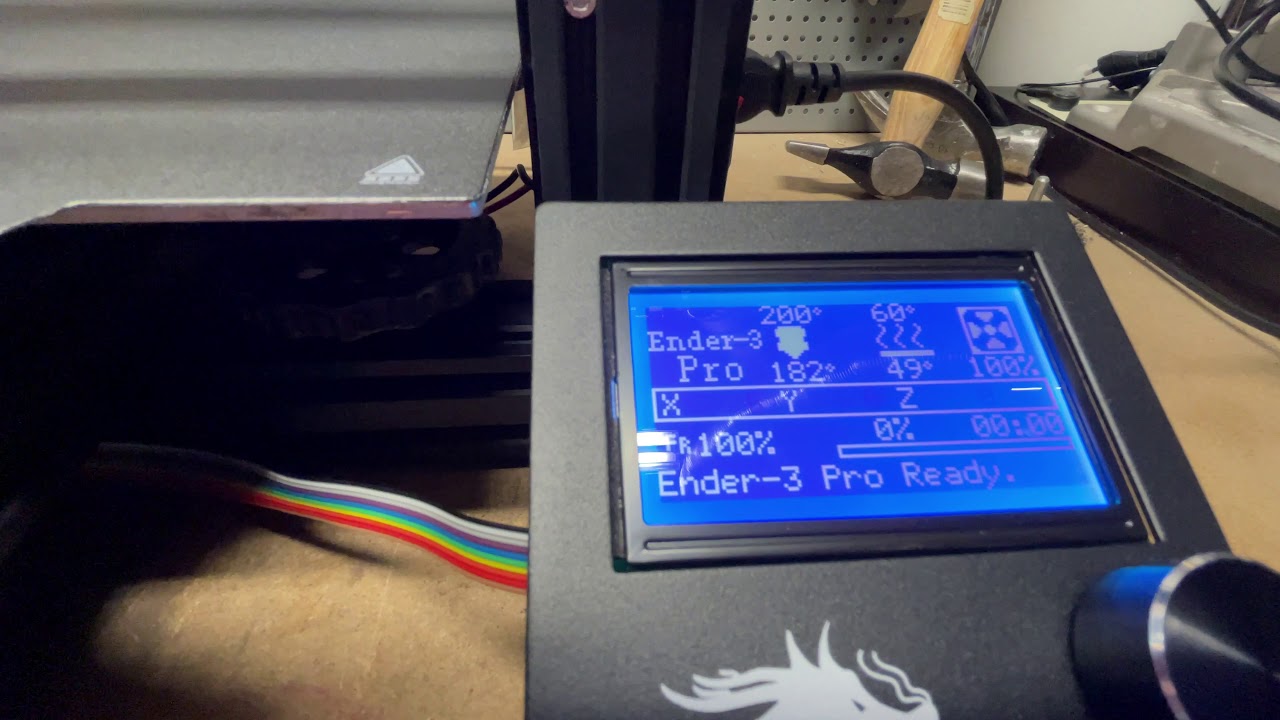 Creality Ender 3 PRO filament insert