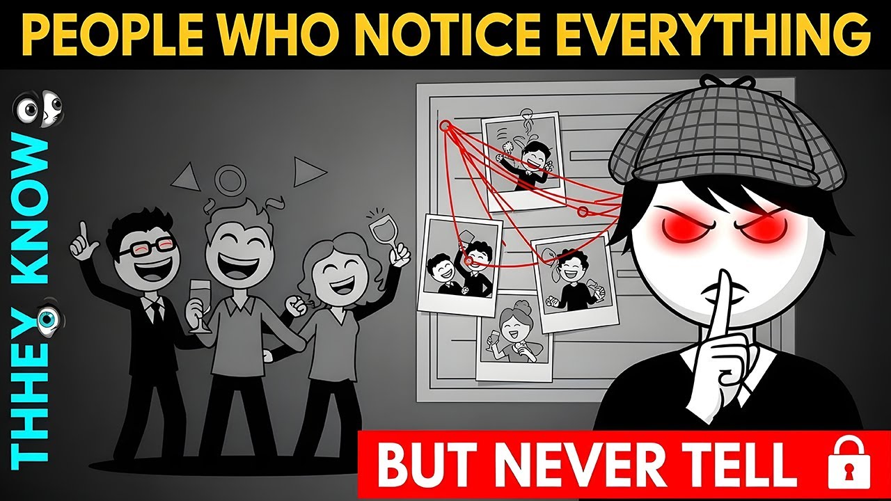 Psychology of People Who Notice Everything But Say Nothing