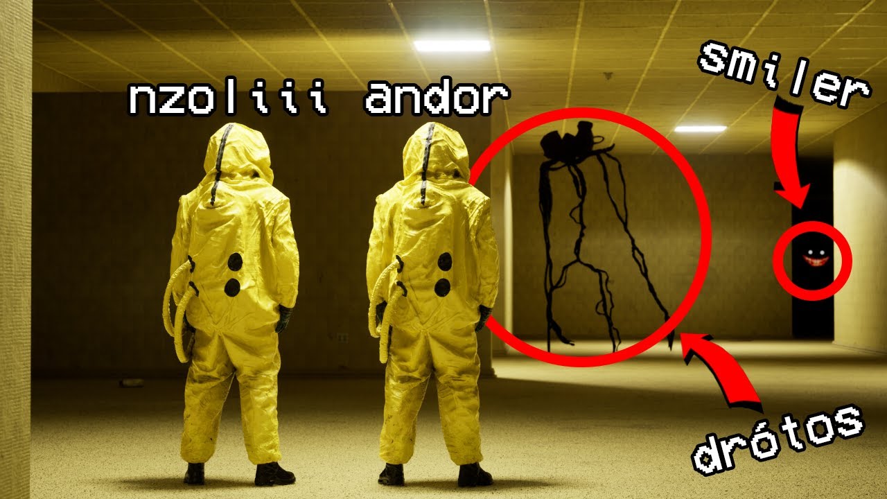 Ki tudunk jutni a Backroomsból? - Backrooms Escape Together Montázs