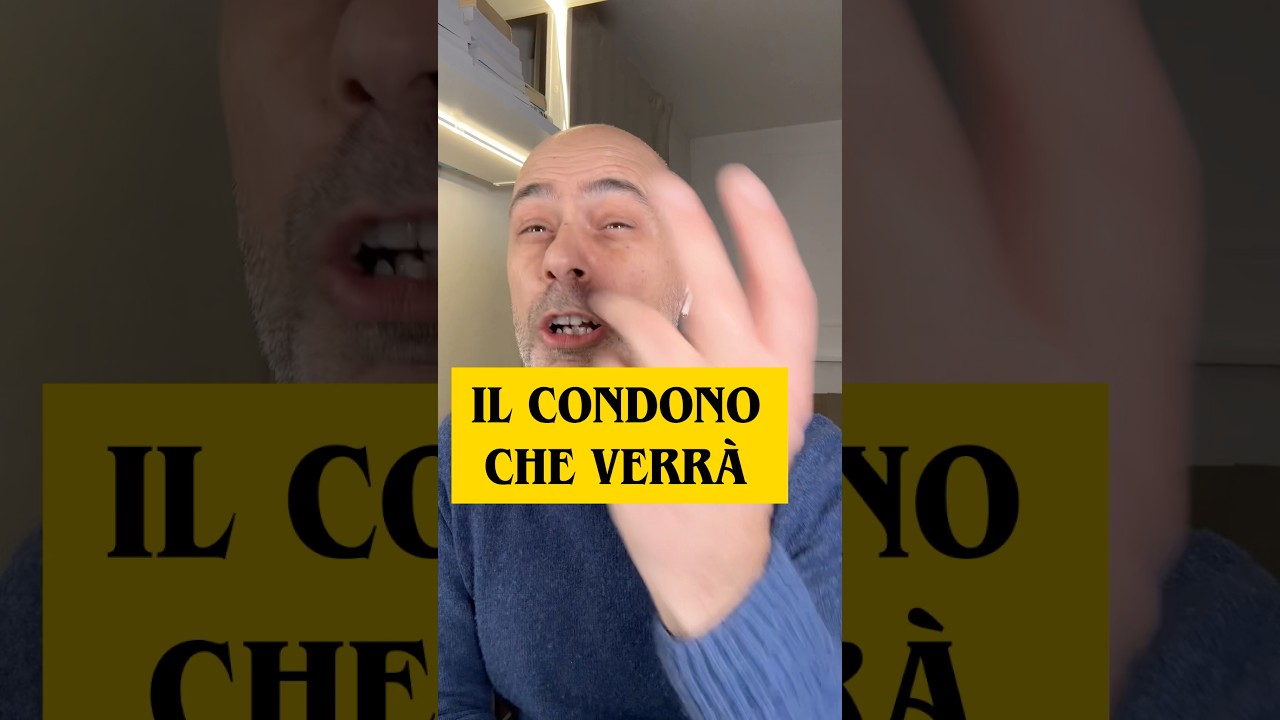 Il Condono che verr&agrave; #carlopagliai