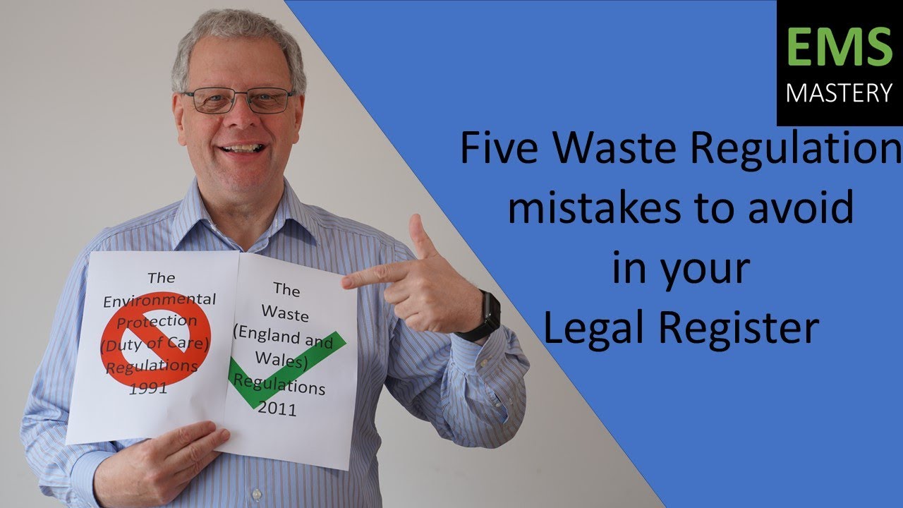 Five UK Waste Regulation mistakes to avoid