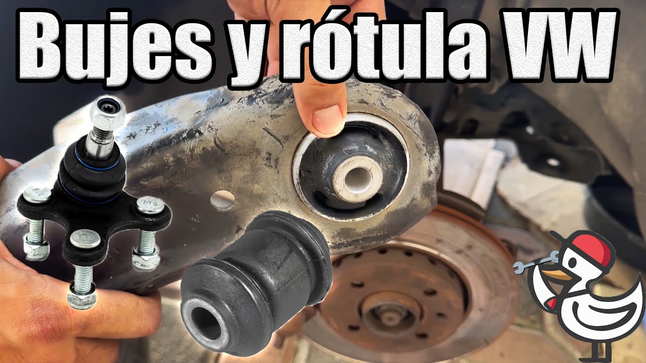 Cómo cambiar los bujes de horquilla y rótula VW