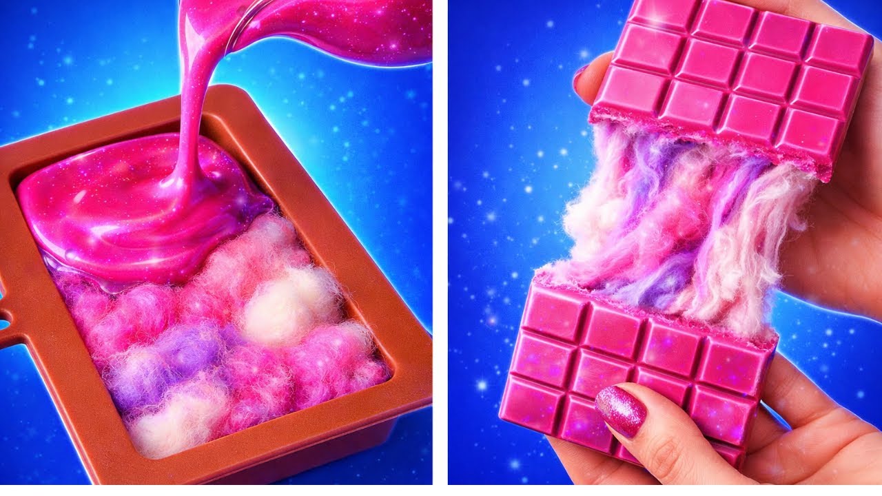 Amazing Cosmic Candy 🍭🔥 Cute & Easy Galaxy Treats to Try 🎨🍓