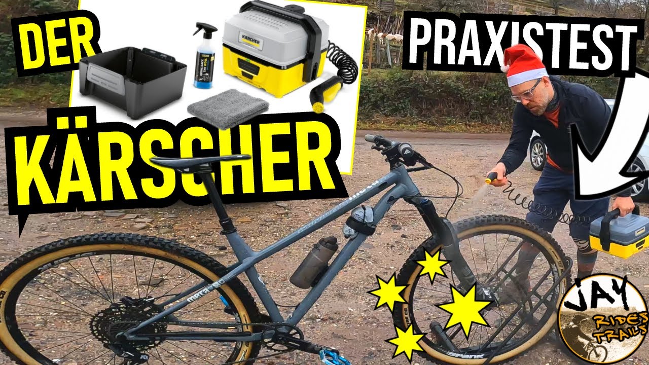 KÄRCHER OC3 Mobile Outdoor Cleaner: Jay Checks Stuff / Praxistest / Mountainbike MTB Fahrrad Waschen