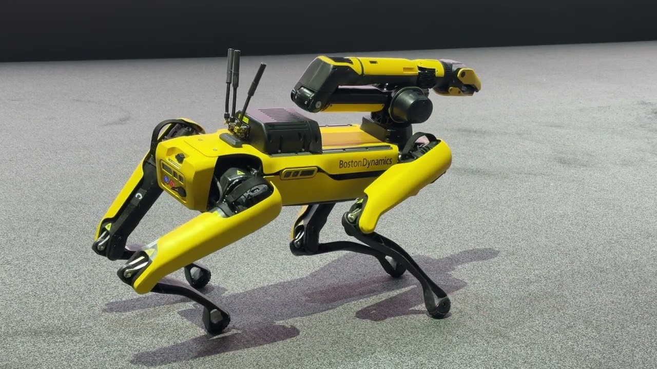 Robotic Dogs￼ CES 2026 Boston Dynamics Spot Demo