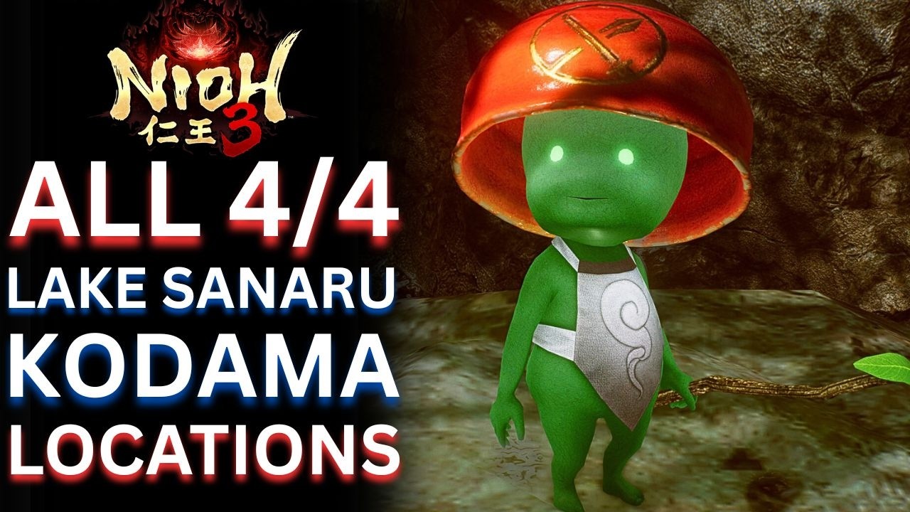 Nioh 3 - All Kodama Locations in Lake Sanaru & How To Get Them