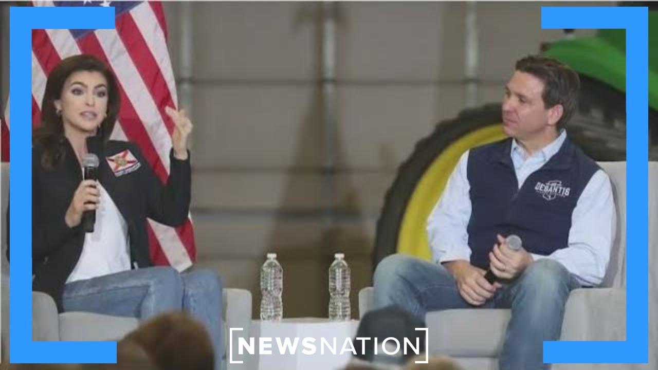 DeSantis' wife joins campaign efforts as he inches closer to Trump | Elizabeth Vargas Reports