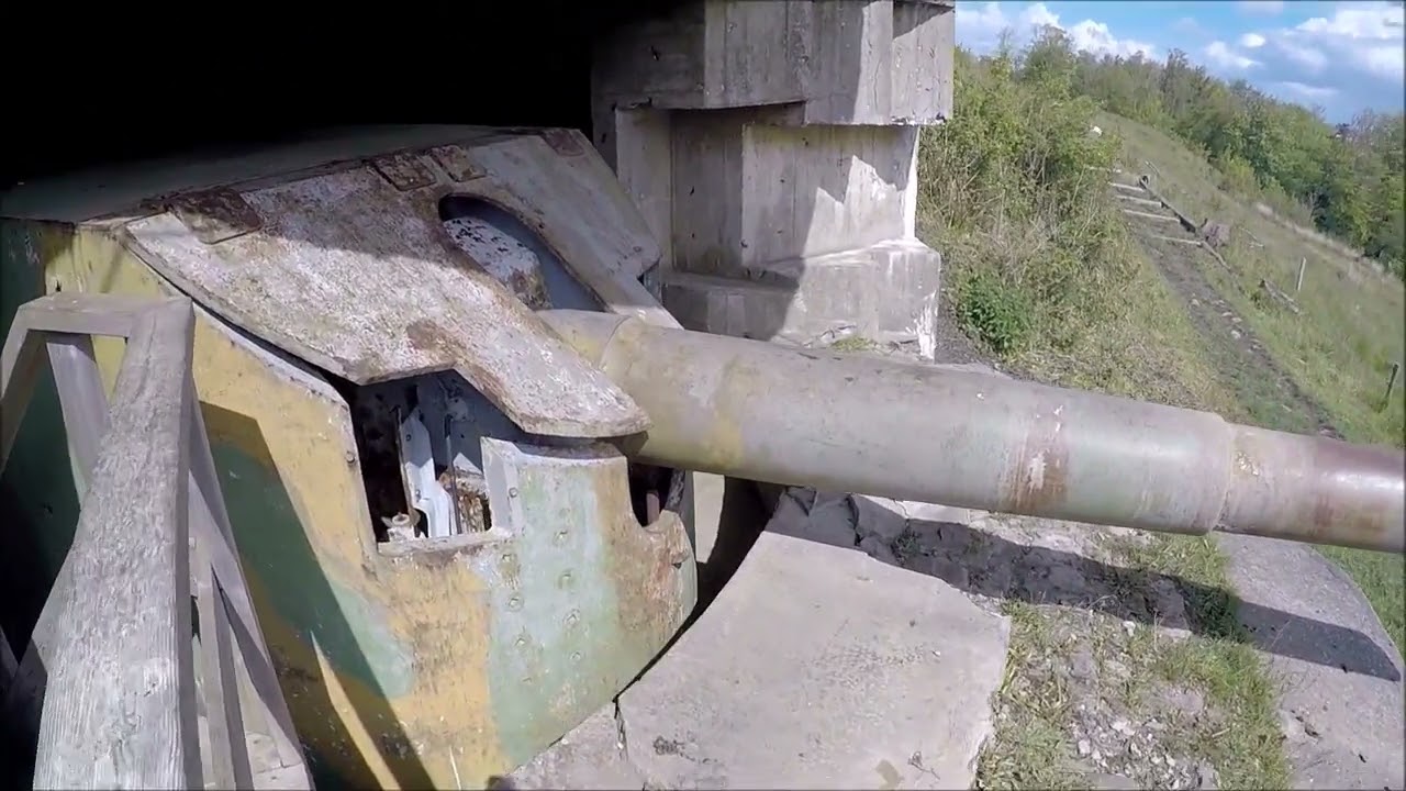 15 cm Kanone - GoPro 4 - Lost Places - Denmark 2015