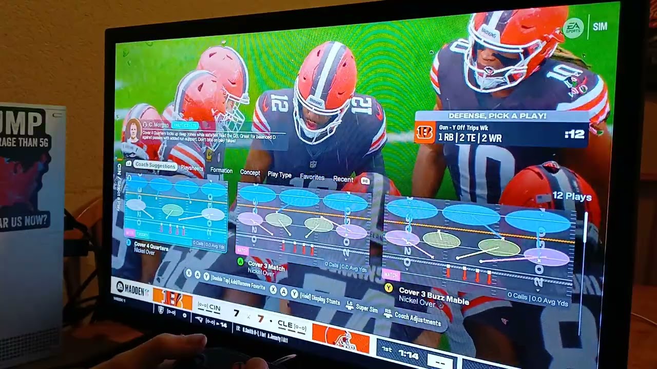 Madden 26! Bengals VS Browns! #madden26 #cincinnatibengals #clevelandbrowns #nfl #nflfootball 