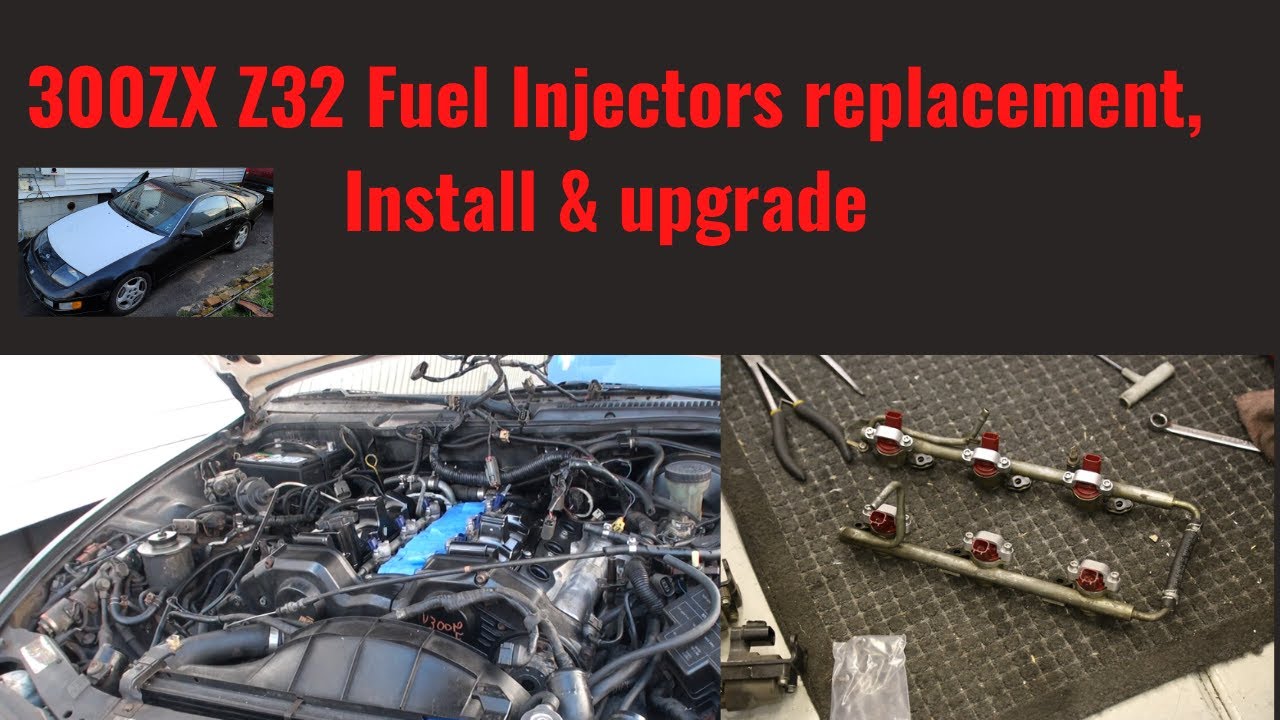 300ZX Z32 Fuel injectors replecement, Install & upgrade