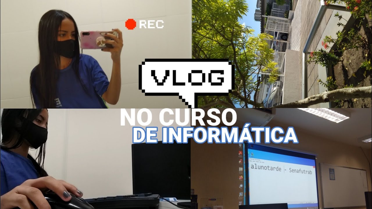 VLOG: UM DIA NO CURSO DE INFORMÁTICA *Tentei né