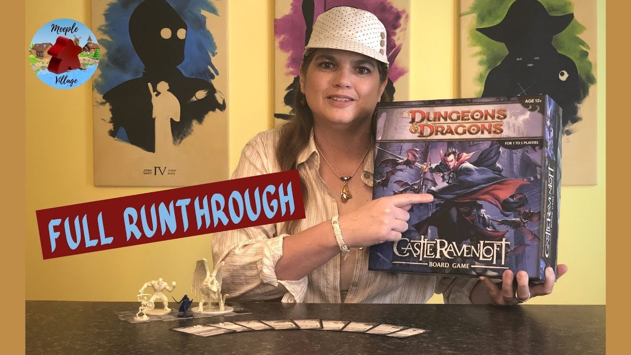 Полное прохождение настольной игры Dungeons & Dragons Castle Ravenloft