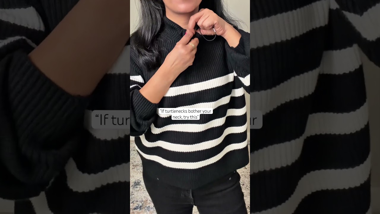 How to Fix a Turtleneck That Bothers Your Neck 
