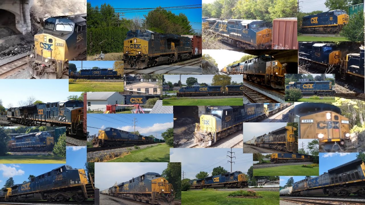 CSX Reroute Compilation! - NS Harrisburg Line