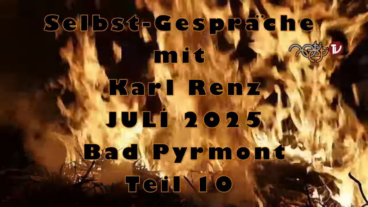Bad Pyrmont JULİ 2025 - Teil 10 - SELBSTGESPRÄCHE mit KARL RENZ