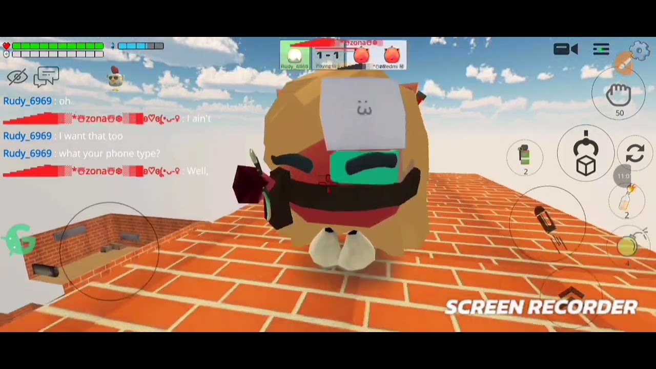 I downloaded the getmodapk.com hack in chicken gun
