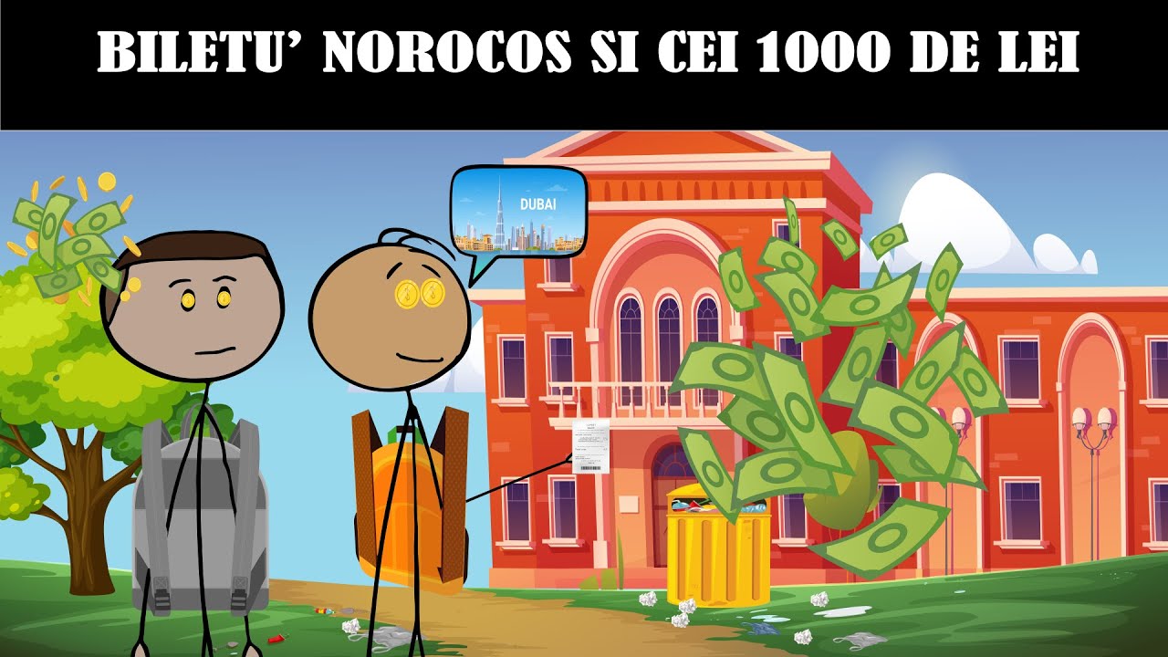 Biletu' norocos si cei 1000 de lei