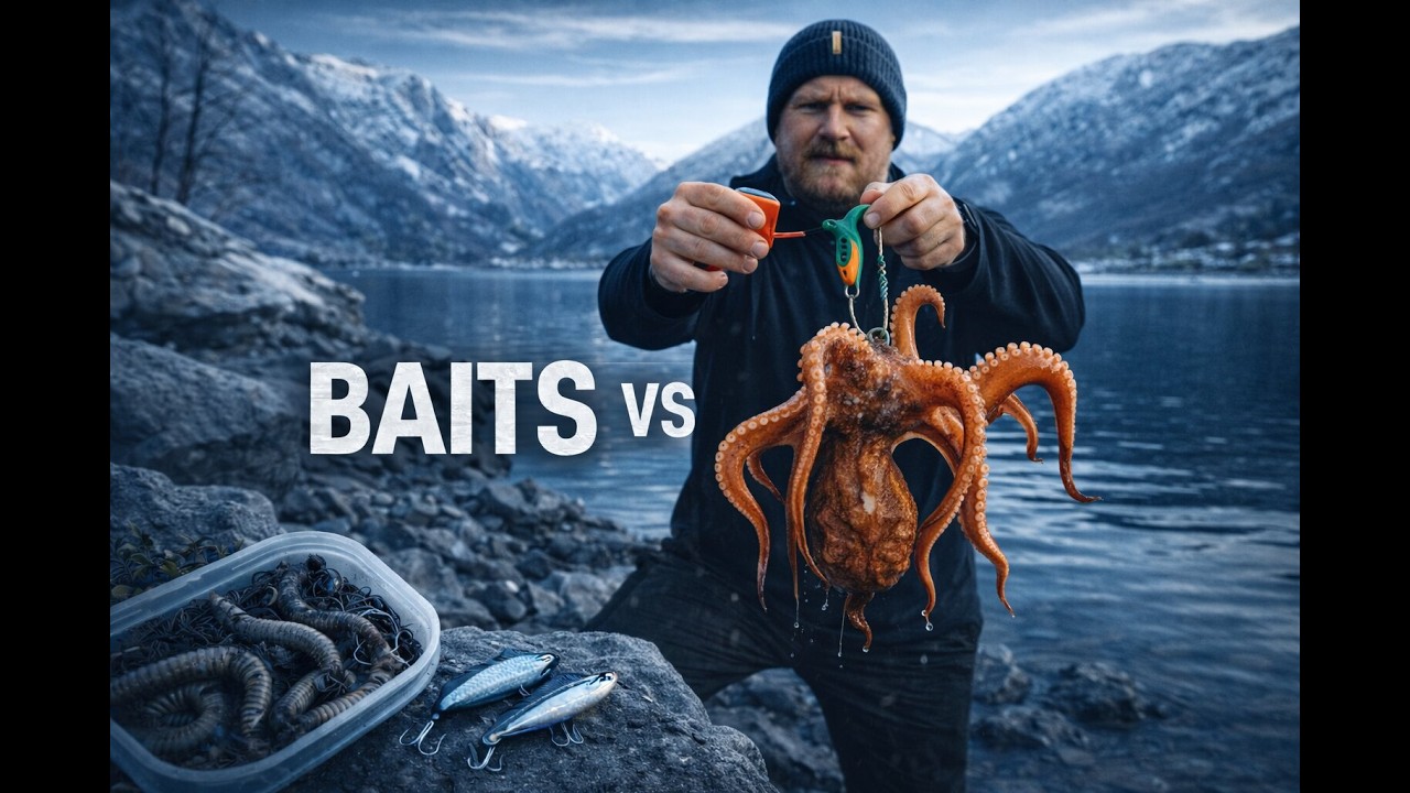 Can you believe this? - Lure vs. Bait Fishing in Norway #4k #fjordnorway #fishing #mountains_