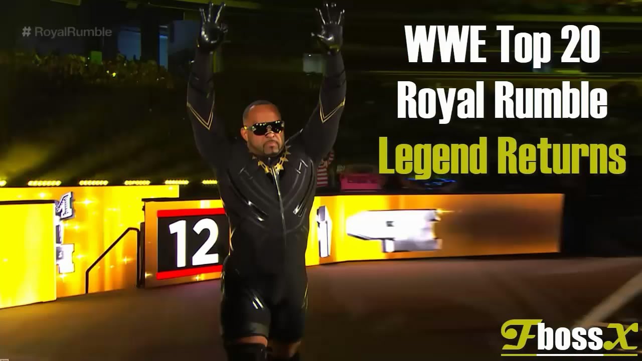 WWE Top 20 Royal Rumble Legend Returns