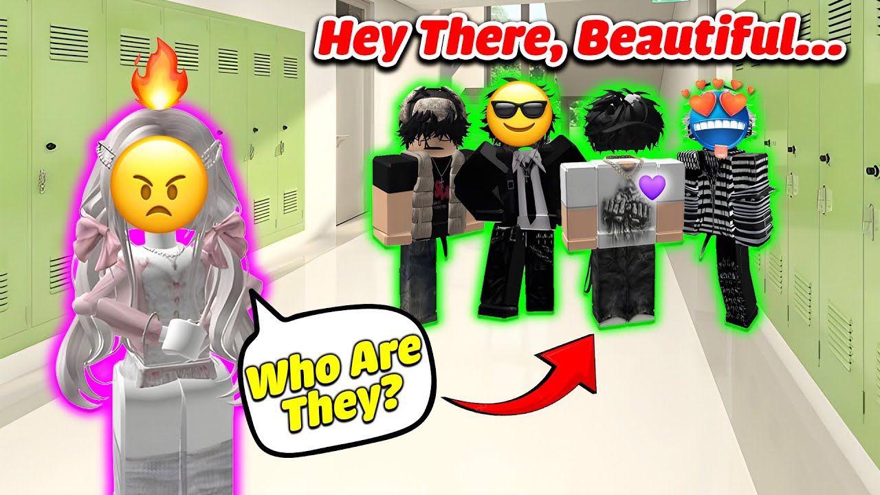👀 All The Boys Were Watching Me... But They Had A Secret 🤫 TTS Roblox Story