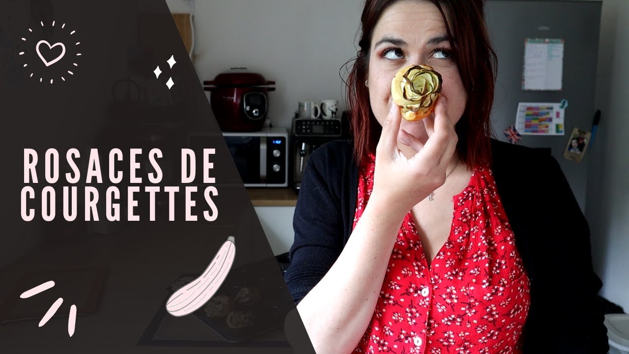 ROSACES DE COURGETTES