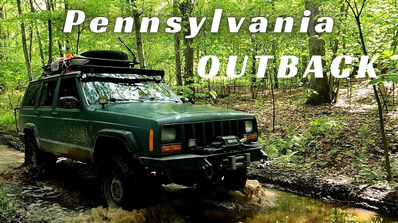 Jeep Cherokee XJ in the PA Outback | Off Road Adventure to Table Falls