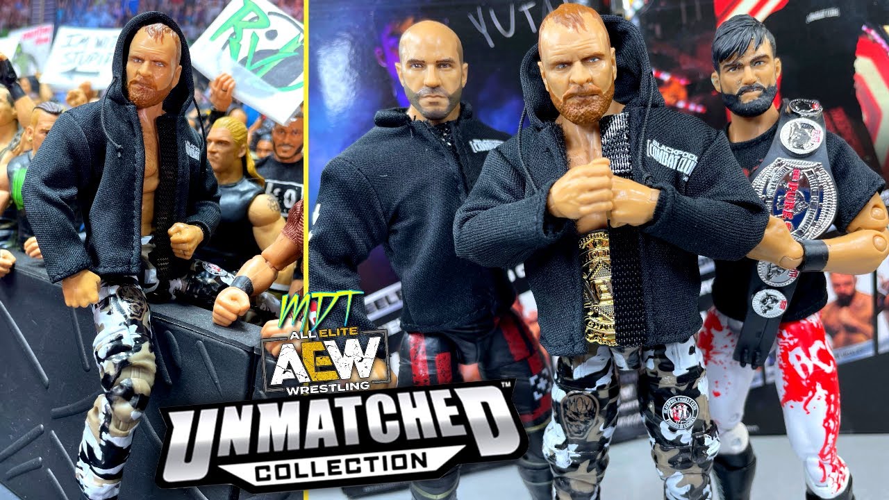 AEW UNMATCHED 9 BLACKPOOL COMBAT CLUB FIGURE REVIEW! MOX YUTA CLAUDIO