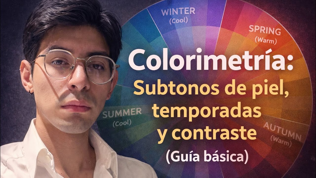 Colorimetría: Subtonos de piel, temporadas y contraste (Guía básica)