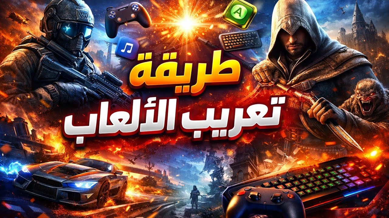 أفضل طريقة لتعريب الألعاب بسهولة 2026 🔥