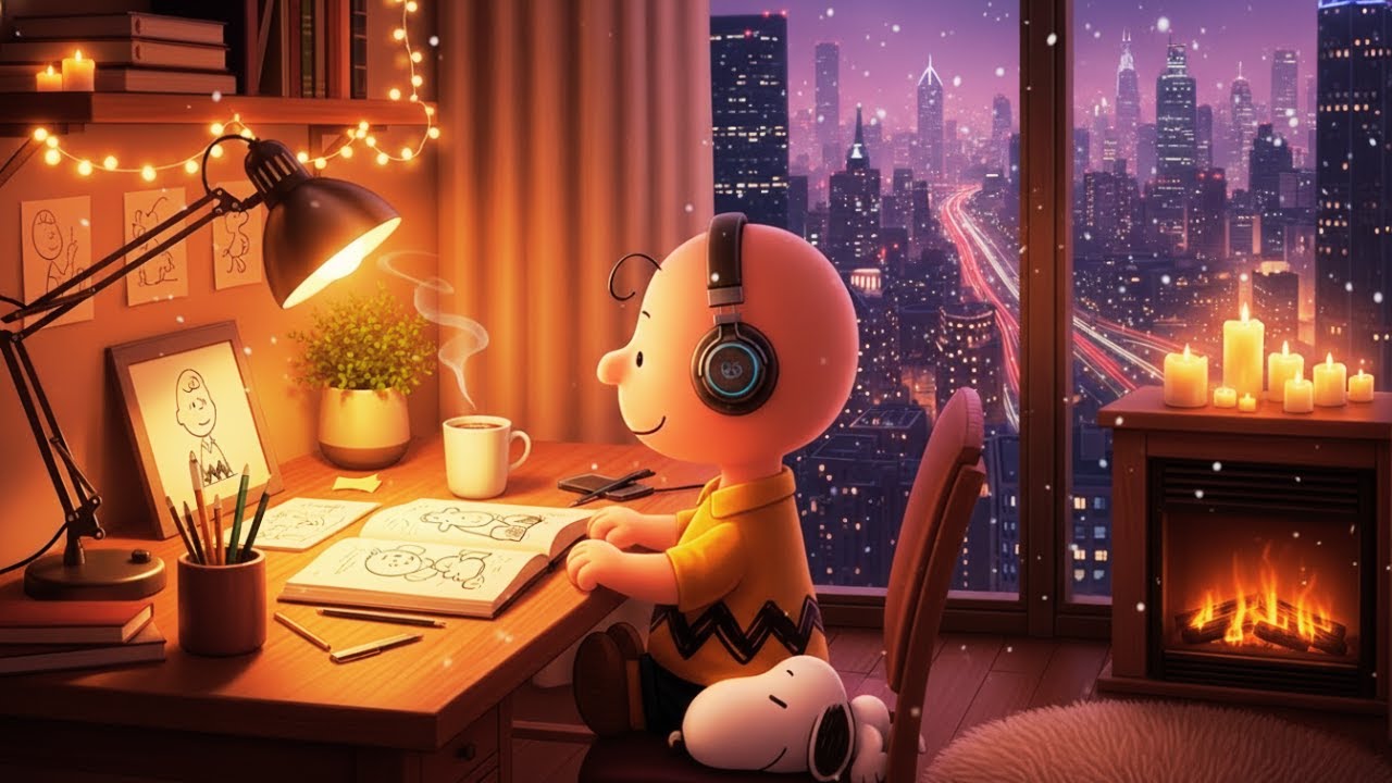 “Lofi Calm & Creative – The Night That Inspires Your Mind 🌆🎧”