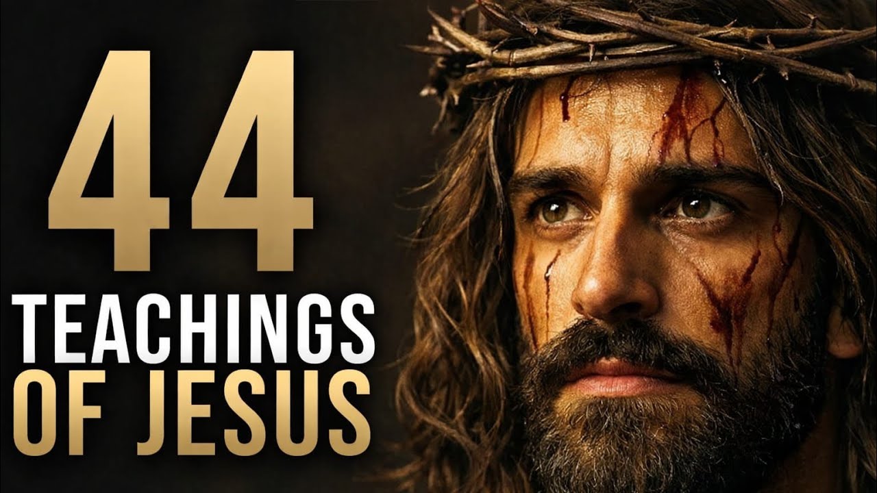 44 Powerful Teachings of Jesus That Will Bring Light to Your Soul |Biblical Wisdom for Everyday Life