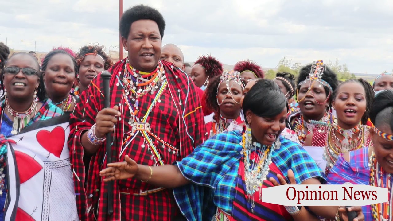 Naanyu Daniel live performance at Narok Senator Ledama Ole Kina's home.