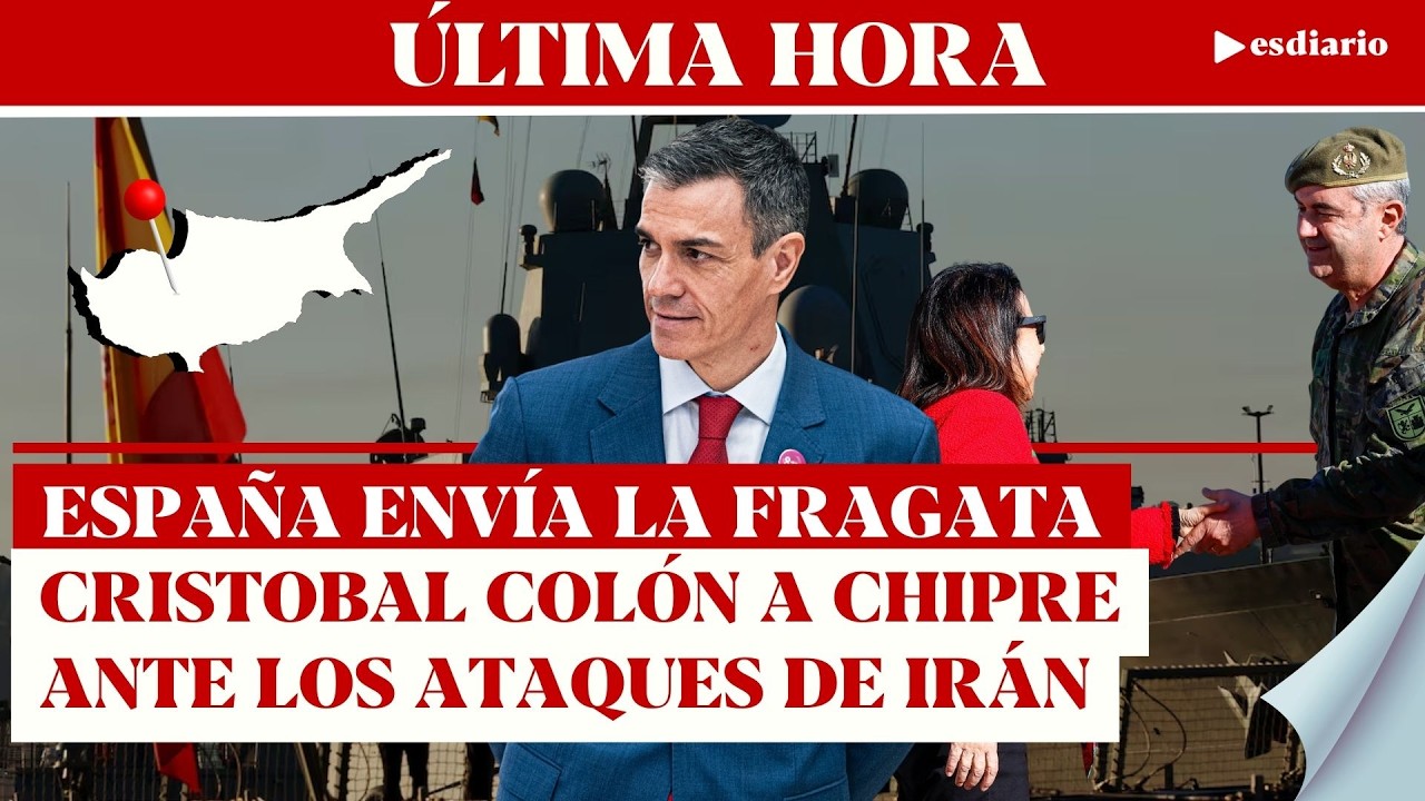 #ÚLTIMAHORA Sánchez pillado en su mentira: envía una fragata a Chipre por los ataques de Irán