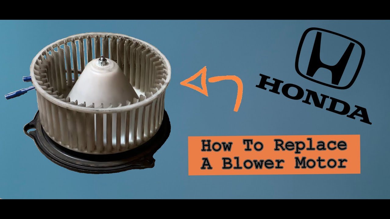 How To Replace a Blower Motor in a Honda Prelude (88-91)
