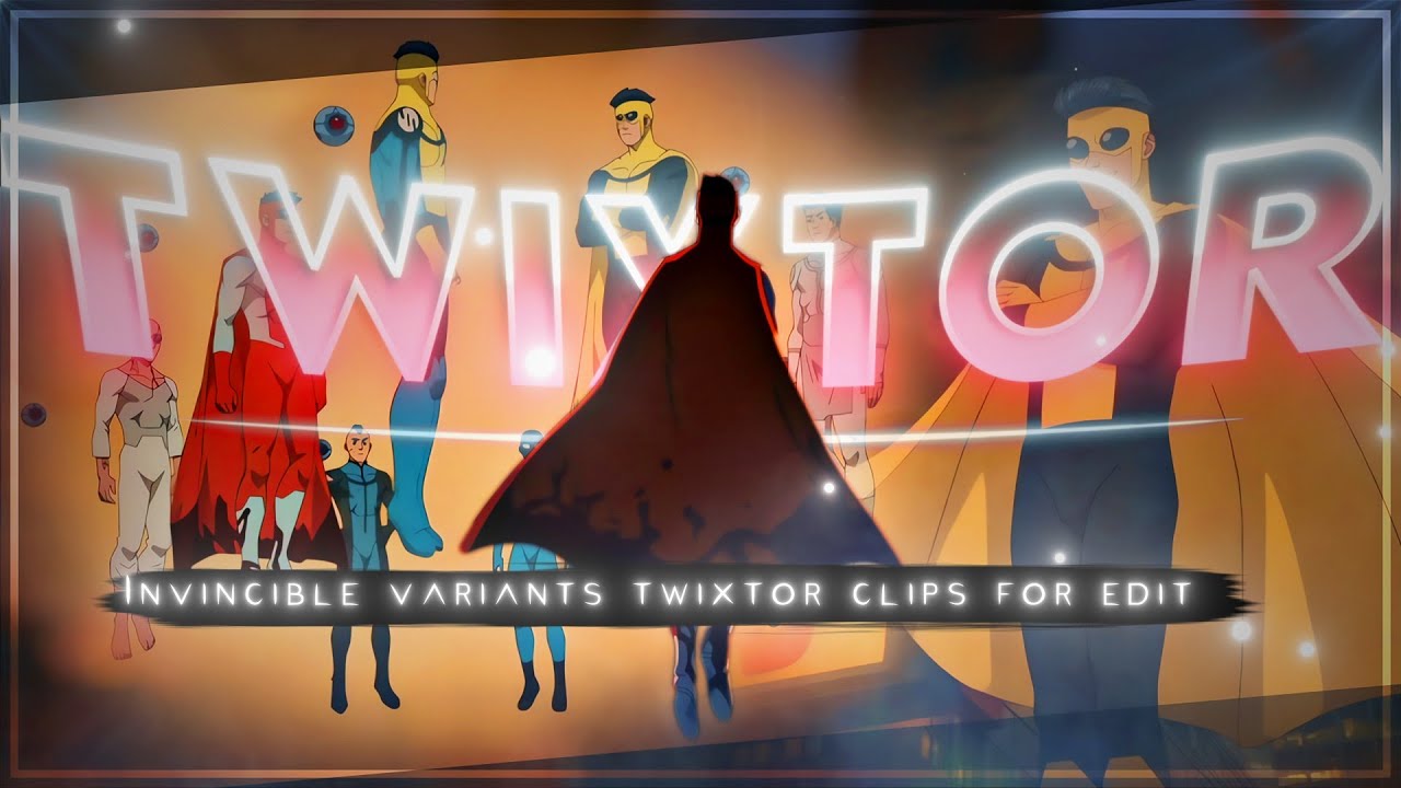 Invincible Variants Twixtor For Edit |  4K ⚡️ Multiverse is Crazy 🔥